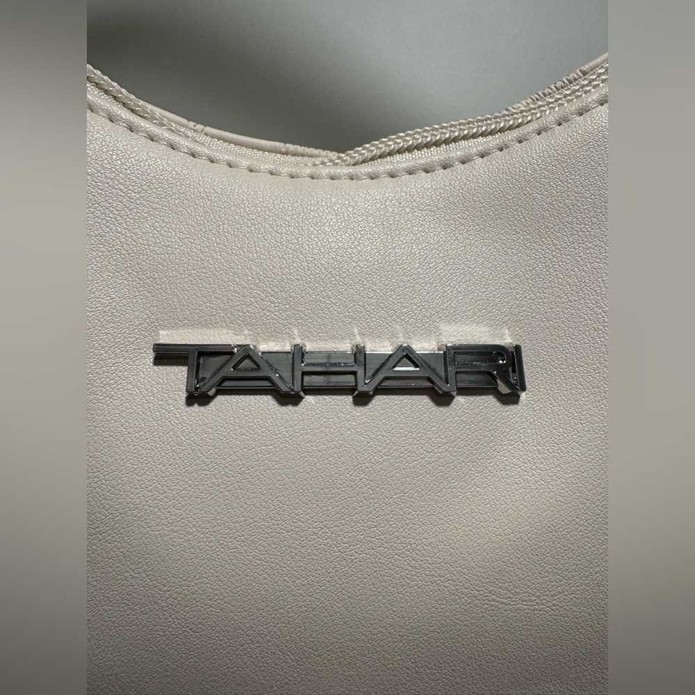Tahari Cream Shoulder Bag - Picture 6 of 16